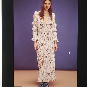 For Love and Lemons Elyse Floral Maxi Dress